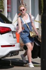 ELLE FANNING Out Shopping in West Hollywood 09/07/2016