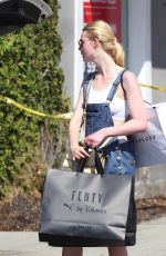 ELLE FANNING Out Shopping in West Hollywood 09/07/2016