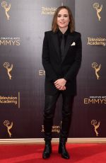 ELLEN PAGE at 2016 Creative Arts Emmy Awards in Los Angeles 09/11/2016