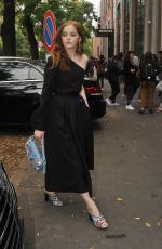 ELLIE BAMBER Out and About in Milan 09/22/2016