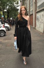 ELLIE BAMBER Out and About in Milan 09/22/2016