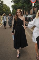 ELLIE BAMBER Out and About in Milan 09/22/2016