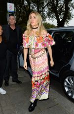 ELLIE GOULDING at Temperley Fashion Show in London 09/18/2016