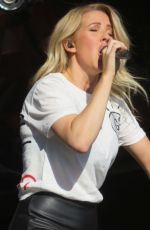 ELLIE GOULDING Performs at Global Citizen Festival in New York 09/25/2016