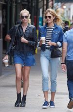 ELSA HOSK and CONSTANCE JABLONSKI Lunch at Locanda Verde in Tribeca 09/16/2016