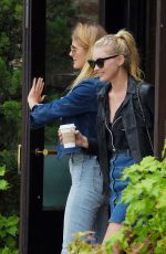 ELSA HOSK and CONSTANCE JABLONSKI Lunch at Locanda Verde in Tribeca 09/16/2016