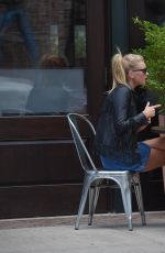 ELSA HOSK and CONSTANCE JABLONSKI Lunch at Locanda Verde in Tribeca 09/16/2016
