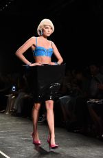 ELSA HOSK at Jeremy Scott Fashion Show at New York Fashion Week 09/12/2016