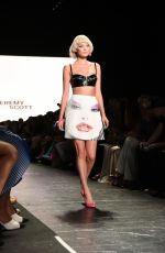 ELSA HOSK at Jeremy Scott Fashion Show at New York Fashion Week 09/12/2016