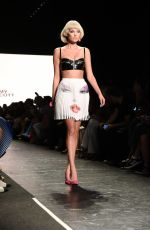 ELSA HOSK at Jeremy Scott Fashion Show at New York Fashion Week 09/12/2016