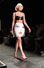 ELSA HOSK at Jeremy Scott Fashion Show at New York Fashion Week 09/12/2016