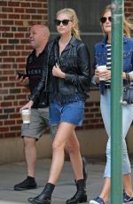 ELSA HOSK Out in New York 09/16/2016
