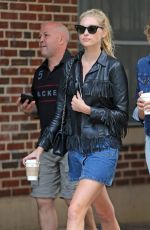 ELSA HOSK Out in New York 09/16/2016