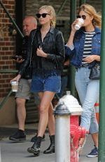 ELSA HOSK Out in New York 09/16/2016