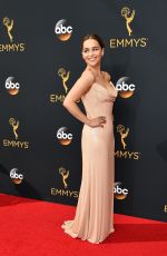 EMILIA CLARKE at 68th Annual Primetime Emmy Awards in Los Angeles 09/18/2016