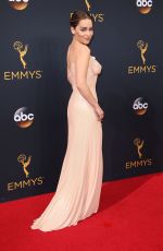 EMILIA CLARKE at 68th Annual Primetime Emmy Awards in Los Angeles 09/18/2016