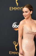EMILIA CLARKE at 68th Annual Primetime Emmy Awards in Los Angeles 09/18/2016