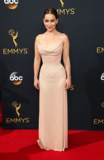 EMILIA CLARKE at 68th Annual Primetime Emmy Awards in Los Angeles 09/18/2016