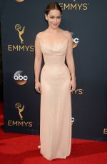 EMILIA CLARKE at 68th Annual Primetime Emmy Awards in Los Angeles 09/18/2016