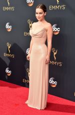 EMILIA CLARKE at 68th Annual Primetime Emmy Awards in Los Angeles 09/18/2016
