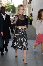 EMILY BLUNT Arrives at BBC Radio 1 Studios in London 09/20/2016