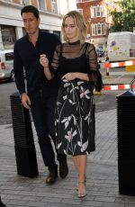EMILY BLUNT Arrives at BBC Radio 1 Studios in London 09/20/2016