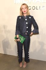 EMILY BLUNT at Michael Kors Fashion Show in New York 09/14/2016