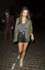 EMILY RATAJKOWSKI Leaves Chiltern Firehouse in London 09/24/2016