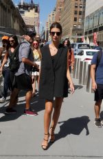 EMILY RATAJKOWSKI Out and About at New York Fashion Week 09/13/2016