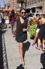 EMILY RATAJKOWSKI Out and About at New York Fashion Week 09/13/2016