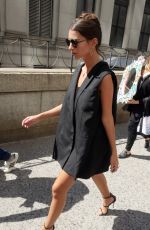 EMILY RATAJKOWSKI Out and About at New York Fashion Week 09/13/2016