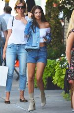EMILY RATAJKOWSKI Out for Lunch in New York 09/13/2016