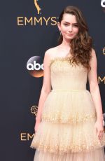 EMILY ROBINSON at 68th Annual Primetime Emmy Awards in Los Angeles 09/18/2016