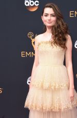 EMILY ROBINSON at 68th Annual Primetime Emmy Awards in Los Angeles 09/18/2016