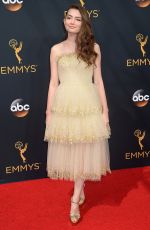 EMILY ROBINSON at 68th Annual Primetime Emmy Awards in Los Angeles 09/18/2016