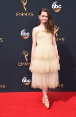EMILY ROBINSON at 68th Annual Primetime Emmy Awards in Los Angeles 09/18/2016