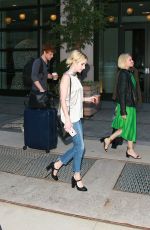 EMMA ROBERTS Leaves Her Hotel in New York 09/14/2016
