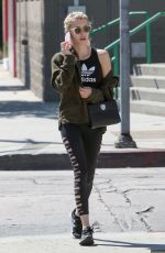 EMMA ROBERTS Out and About in West Hollywood 09/10/2016
