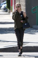 EMMA ROBERTS Out and About in West Hollywood 09/10/2016