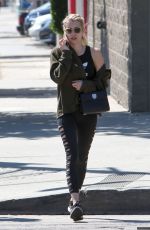 EMMA ROBERTS Out and About in West Hollywood 09/10/2016
