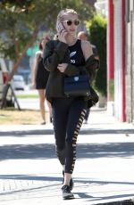 EMMA ROBERTS Out and About in West Hollywood 09/10/2016
