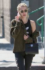 EMMA ROBERTS Out and About in West Hollywood 09/10/2016
