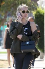 EMMA ROBERTS Out and About in West Hollywood 09/10/2016