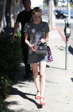 EMMA ROBERTS Out and About in West Hollywood 09/17/2016