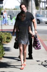 EMMA ROBERTS Out and About in West Hollywood 09/17/2016