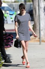 EMMA ROBERTS Out and About in West Hollywood 09/17/2016