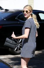 EMMA ROBERTS Out and About in West Hollywood 09/17/2016