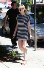 EMMA ROBERTS Out and About in West Hollywood 09/17/2016