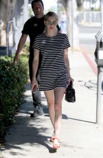 EMMA ROBERTS Out and About in West Hollywood 09/17/2016