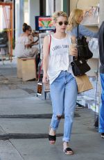 EMMA ROBERTS Out in Los Angeles 09/23/2016